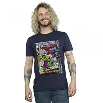 Spiderman vs Hulk Licentietshirt voor Heren