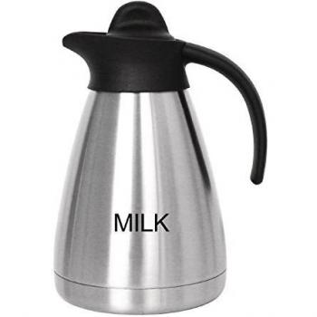 Olympia 1L Vacuum Jug for Milk with Screwtop