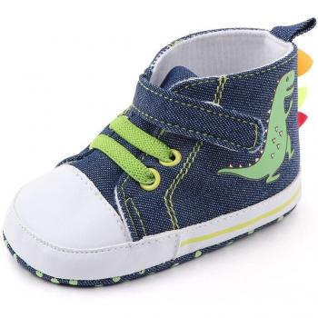 Soft Sole Dinosaur Booties for Infants