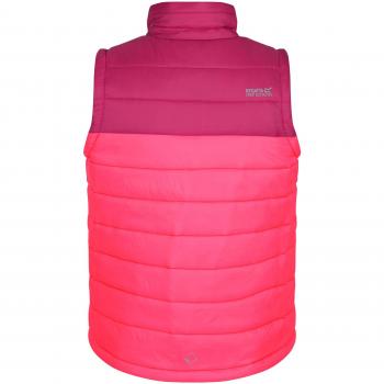 Regatta Kids Freezeway Thermo‑Weste – Neon Pink, Size XX‑Small
