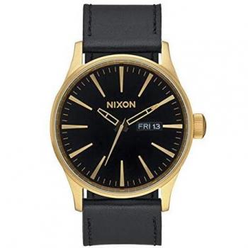 Nixon Reloj de Cuero Masculino A105‑513‑00