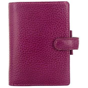 FILOFAX Organiseur Mini Finsbury – Couvercle Cuir Framboise Mixte