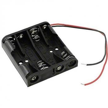 Support de Pile 4X AAA dimensions 51 x 48 x 13 mm