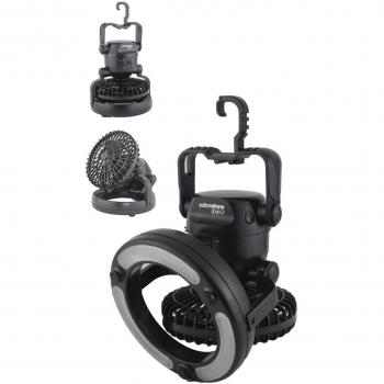 LT002 18 LED Black Fan & Shade Tent