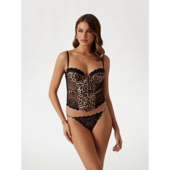 Bustier Nina Animalier Imbottito