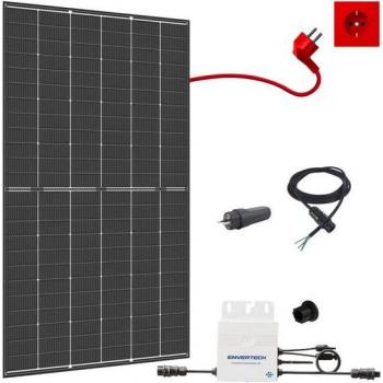 Doppelglas Solaranlage 440Wp mit Envertech