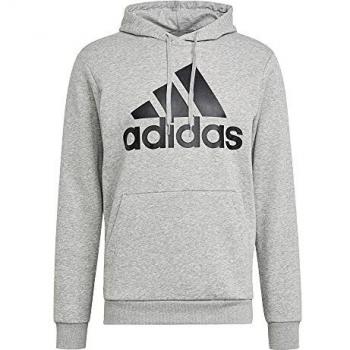 Adidas Kapuzensweatshirt M BL FL HD, Silber, S