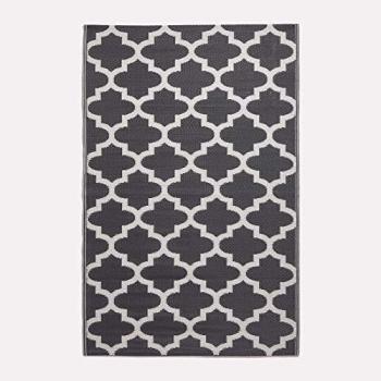 Tapis extérieur Nola noir 150x240 cm