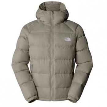 Giacca Piumino Uomo The North Face Hydrenalite con Cappuccio Grigio Chiaro Taglia L