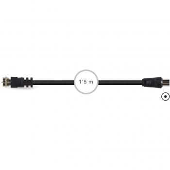 Cable de vídeo F macho a antena TV/vídeo macho FONESTAR SV570