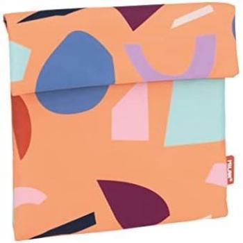 BOLSA ISOTÉRMICA PORTA ALIMENTOS 3 RECIPIENTES 0.3L ANIMALES DIVERTIDOS 18x18x1 Cms