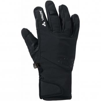 Vaude Lagalp II Men's Softshell Gloves Black Size 7
