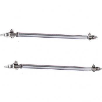 Barra de Parachoques de Plomo con Tirador de Acero Inoxidable y Acabado Plata