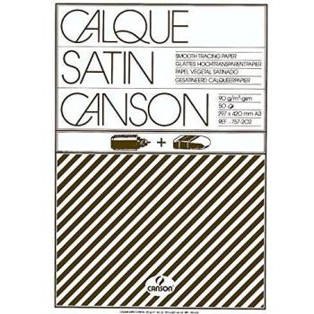 CANSON Transparentpapierblock A3 90 g/qm