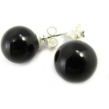 Mysterious Black Onyx Earring Set