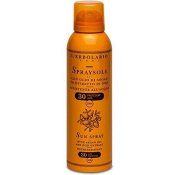 L'Erbolario Spray Solar con Aceite de Argán y Extracto de Goji SPF 30 150 ml