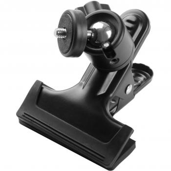 Walimex Studioclip mit Kugelkopf, Fotozubehör, 1/4 6,35mm Gewinde, NEU ohne OVP