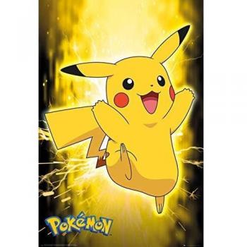 Poster Pokemon Pikachu Neon 61x91,5 cm
