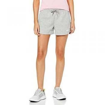 Adidas Damen W E PLN Shorts, Grau (medium grey heather), M