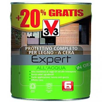 Protettivo Legno Expert Acqua Gel 3Lt Noce Medio V33