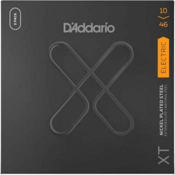 D'Addario XT Regular Light E-Gitarrensaiten 10-46 (3er Pack)