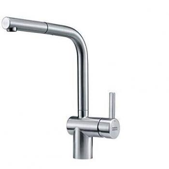 Franke Atlas Neo Robinet de cuisine avec douchette, 115.0521.438, acier inoxydable