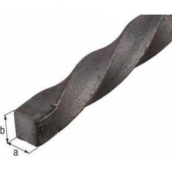 Drehvierschneider aus Stahl, roh, Abmessung 2000 x 12 x 12 mm