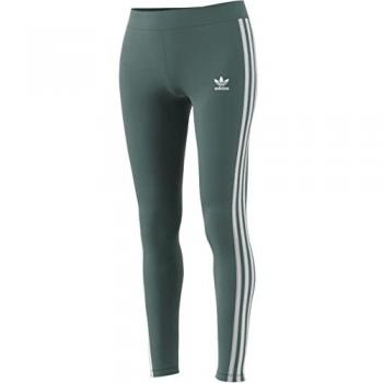 Collant adidas HE0405 Slim Verde Strisce