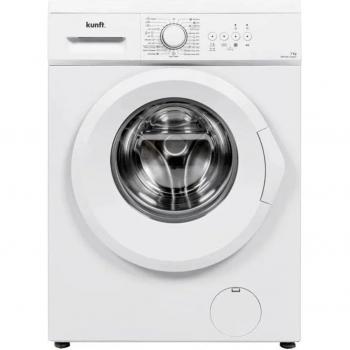 Lavadora Kunft KWM8807 de 7 kg, 1200 rpm, 2050W Blanca y clase de eficiencia energética D