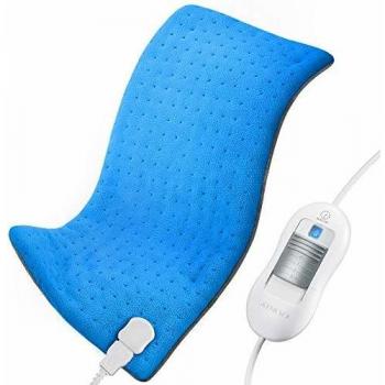 ATMOKO Cuscino Termico Lavabile 30x65 cm – Auto Spegnimento 1.5h
