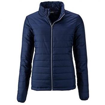 James & Nicholson Damen Steppjacke Jn1119, Navy-Blau