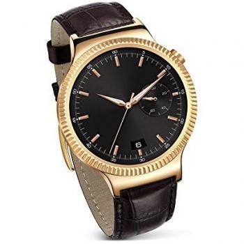 Huawei Elite Watch Oro 1.4” con cinturino in pelle marrone