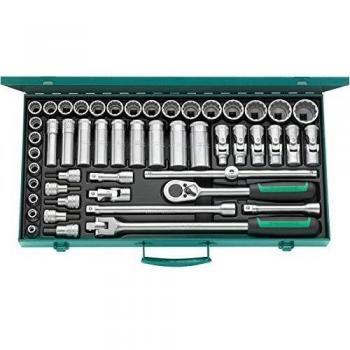 MasterTool 96030136 50/43/7 ½ Socket Set – 50 Parts