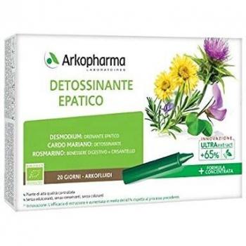 Arkofluidi ultra suoni detossinante epatico 20 fiale