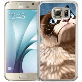 Samsung Galaxy S6 Edge Grumpy Cat Cover
