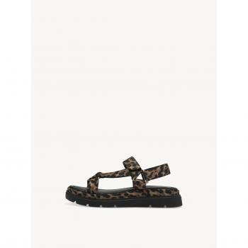 Touch‑It Tamaris Sandalette 1‑28703‑44 – Plateau‑Sommerschuh Braun