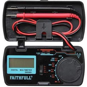Faithfull EM3081 Pocket Multimeter