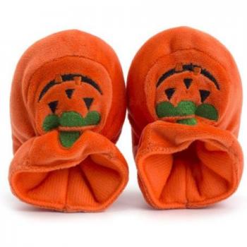 Elastic Waist Halloween Pumpkin Toddler Shoes 0-18M