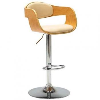 Baro Elite Sofa – Cream Tanned Leather, Bent Wood Structure, Artificial Hide