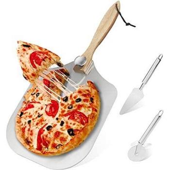 Aluminum Pizza Tool with 12''x14'' Size and Folding Handle
