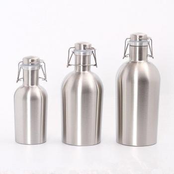 Bouteille de bière de métier en acier inoxydable 32OZ/64OZ