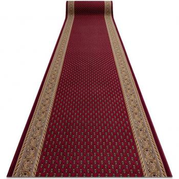 Tapis Inca Bordeaux Antidérapant 80 cm