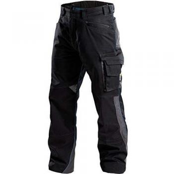 Dassy Spectrum Hose, Schwarz/Anthrazit, Schrittlänge Minus, Größe 56