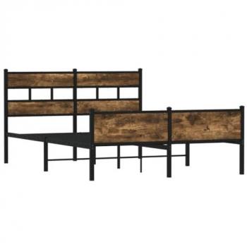 VidaXL Bed Frame without Mattress 140x190 cm
