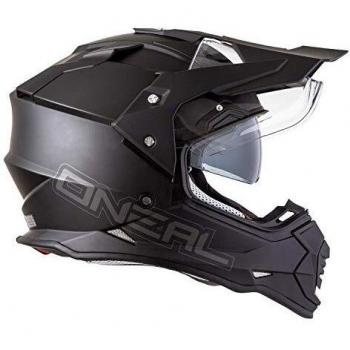 O'NEAL Sierra II Adventure Enduro MX Helm Flat schwarz 2020