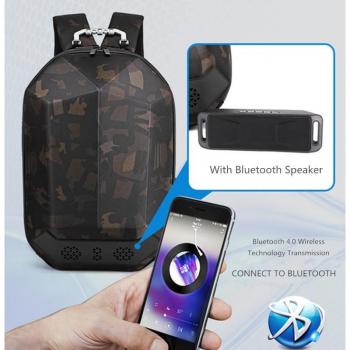 Zaino per ciclismo Ozuko con musica Bluetooth