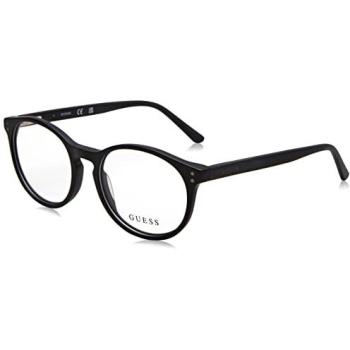Unisex Black Spring‑Hinge Optical Glasses – Guess GU 8266 002 49