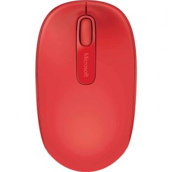 Microsoft Maus Wireless Mobile 1850 Rot