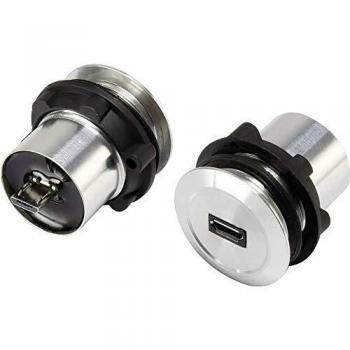Micro USB 2.0 Socket with Integrated Plug