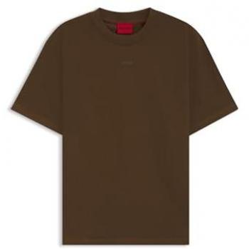 Tee-shirt Hugo Dapolino Brown L Homme